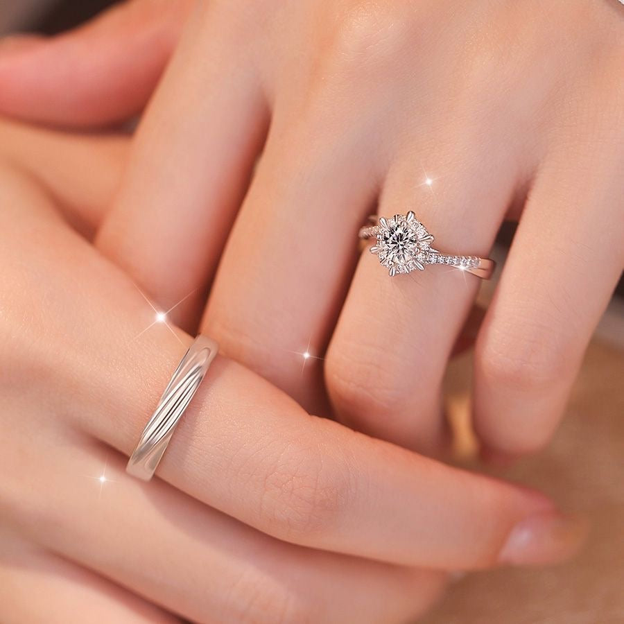 Starburst Snowflake Ring